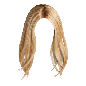 Blonde Hair Extensions Png 20 PNG image