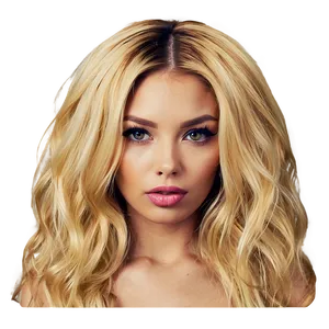 Blonde Hair Fashion PNG Hhe PNG