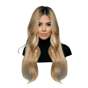 Blonde Hair Underneath PNG 86