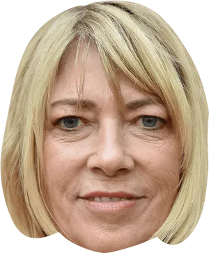 Blonde Hair Woman Portrait PNG