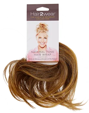 Blonde Hair Wrap Product Packaging