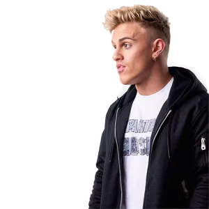 Blonde Haired Manin Hoodieand T Shirt PNG