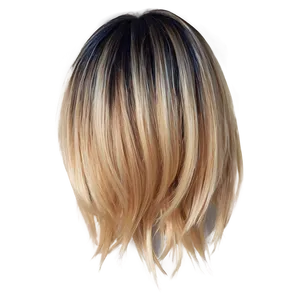 Blonde Ombre Hair Png Vfq56 PNG image