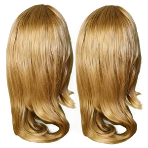 Blonde Wig Png Kab PNG image