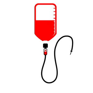 Blood Donation Bag Graphic PNG image