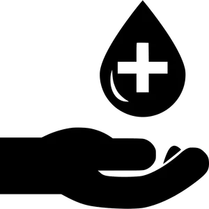 Blood Donation Symbol Graphic PNG image
