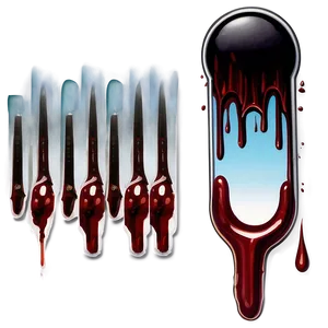 Blood Drip Decal Png 05252024 PNG image