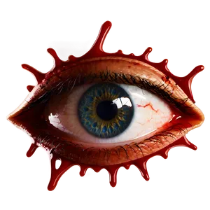 Blood Dripping From Eye Png 12 PNG image