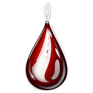 Blood Drop With Highlights Png 71 PNG image