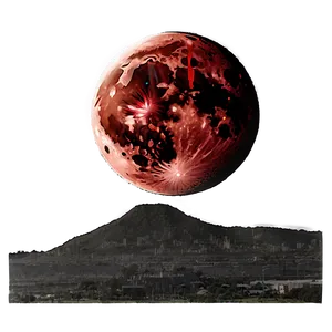 Blood Moon Apocalypse Png 06112024 PNG image