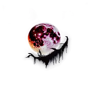 Blood Moon Dark Fantasy PNG Lgj PNG