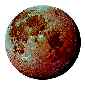 Blood Moon In Dark Sky Png 06112024 PNG image