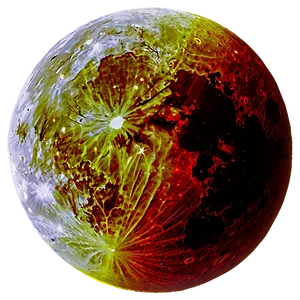 Blood Moon Night Sky Png 06112024 PNG image