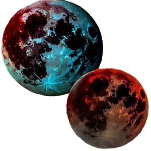 Blood Moon Red Full PNG Dyr