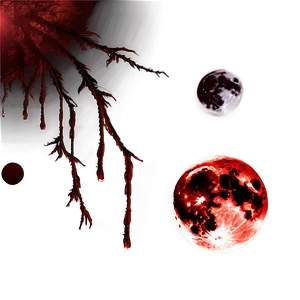 Blood Moon Red Full PNG Shm