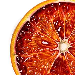 Blood Orange Half PNG Bnn