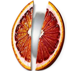 Blood Orange Half PNG Csh