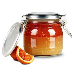 Blood Orange Marmalade Jar Png Wiq PNG image