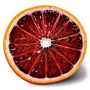 Blood Orange Segment Png 14 PNG image