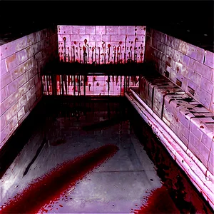 Blood Pool In Abandoned Place PNG Umx