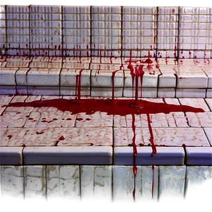 Blood Pool On Tiles PNG Cmg