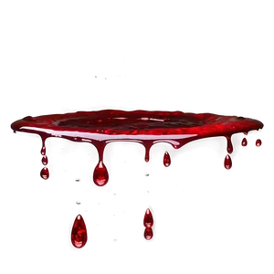 Blood Pool With Droplets PNG Uaq42
