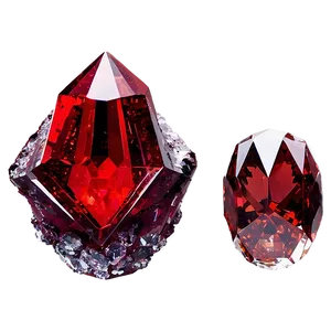 Blood Red Crystal Png 06242024 PNG image