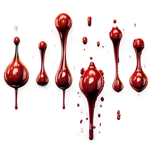 Blood Spatter Droplets PNG 32 PNG