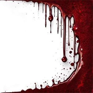 Blood Spatter Horror Scene PNG Ged PNG