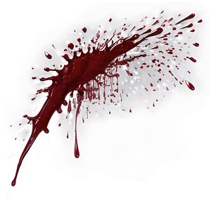 Blood Spatter On Black Png 8 PNG image