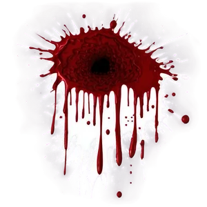 Blood Spatter On White PNG 06122024