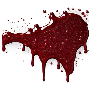 Blood Spatter Pattern PNG 4