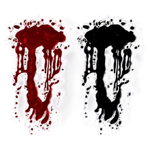Blood Spatter Silhouette PNG Snb PNG