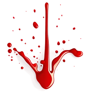 Blood Spatter Vector PNG Cgp