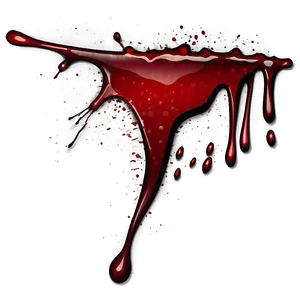 Blood Splatter Artwork Png 04302024 PNG image