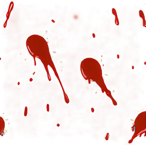 Blood Splatter B PNG image