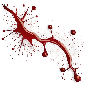 Blood Splatter Clipart Transparent Uwm95 PNG image