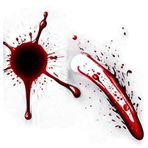 Blood Splatter D PNG image
