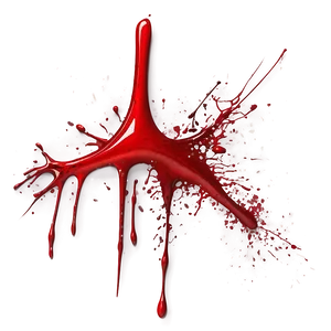 Blood Splatter For Digital Artists Png 04302024 PNG image