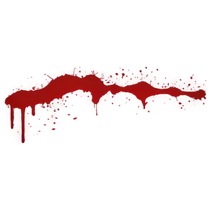 Blood Splatter For Spooky Designs Png 04302024 PNG image