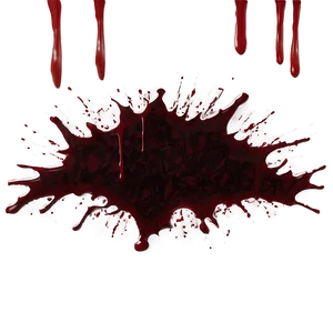 Blood Splatter For Spooky Designs Png Qto27 PNG image