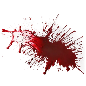 Blood Splatter Horror Png 16 PNG image