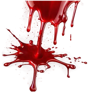 Blood Splatter PNG For Crime Scene 8 PNG