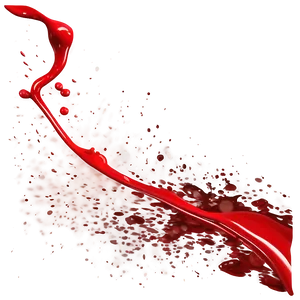 Blood Splatter PNG For Graphic Design 92 PNG