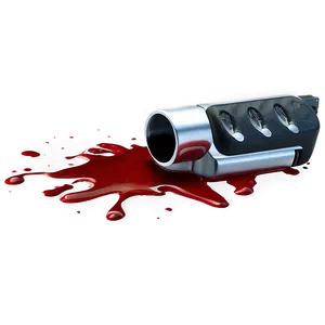 Blood Splatter PNG For Thriller Projects Chm62 PNG