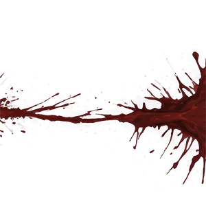 Blood Splatter Transparent For Digital Art 25 PNG