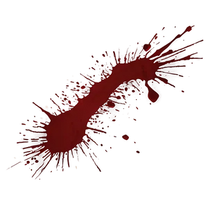 Blood Splatter Transparent Illustration Ubj55