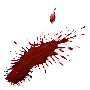 Blood Splatter Transparent Png 05262024 PNG image