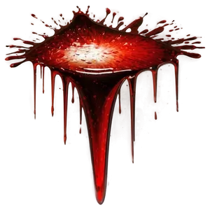 Blood Splatter Transparent Stock 05262024