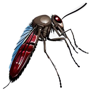Blood Sucking Mosquito Png 05242024 PNG image